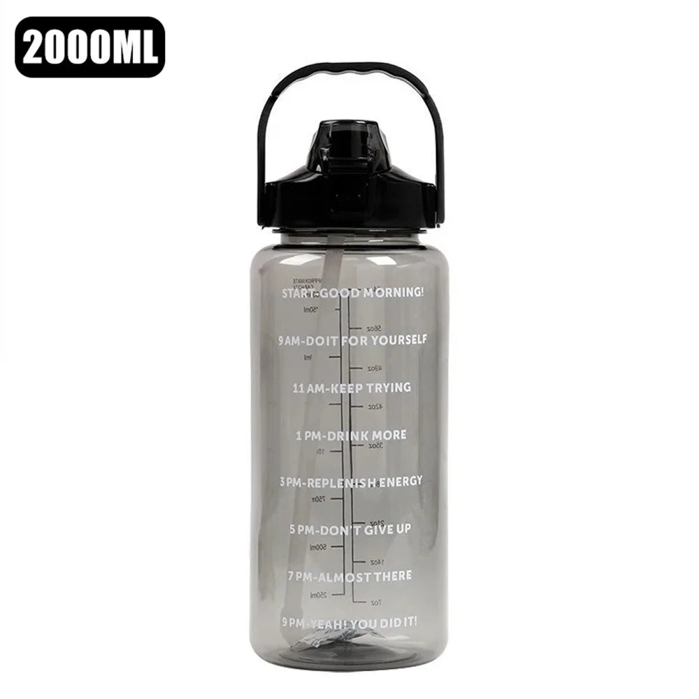 2L Motivational Water Bottle – Stay Hydrated All Day
