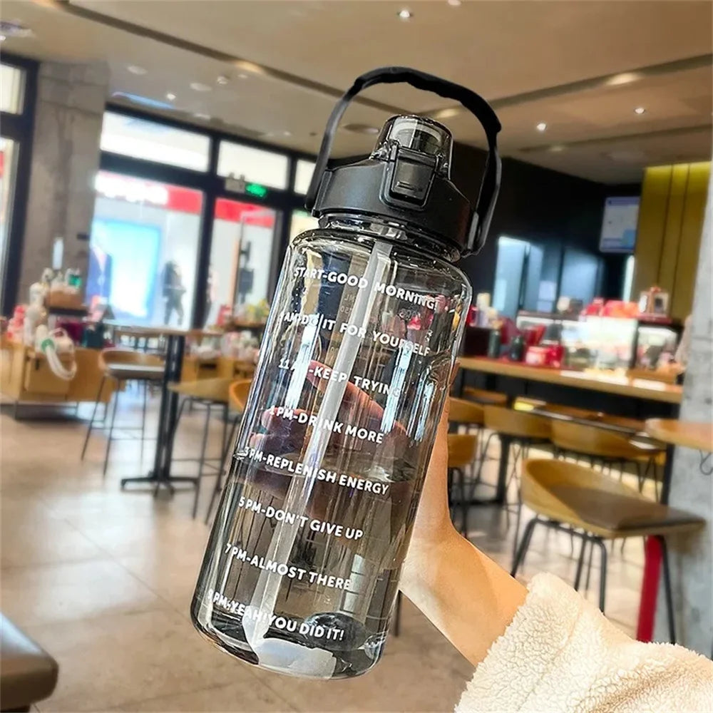 2L Motivational Water Bottle – Stay Hydrated All Day