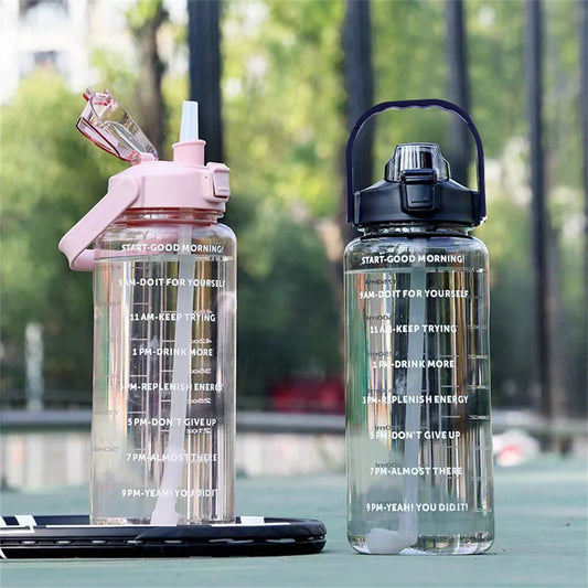 2L Motivational Water Bottle – Stay Hydrated All Day